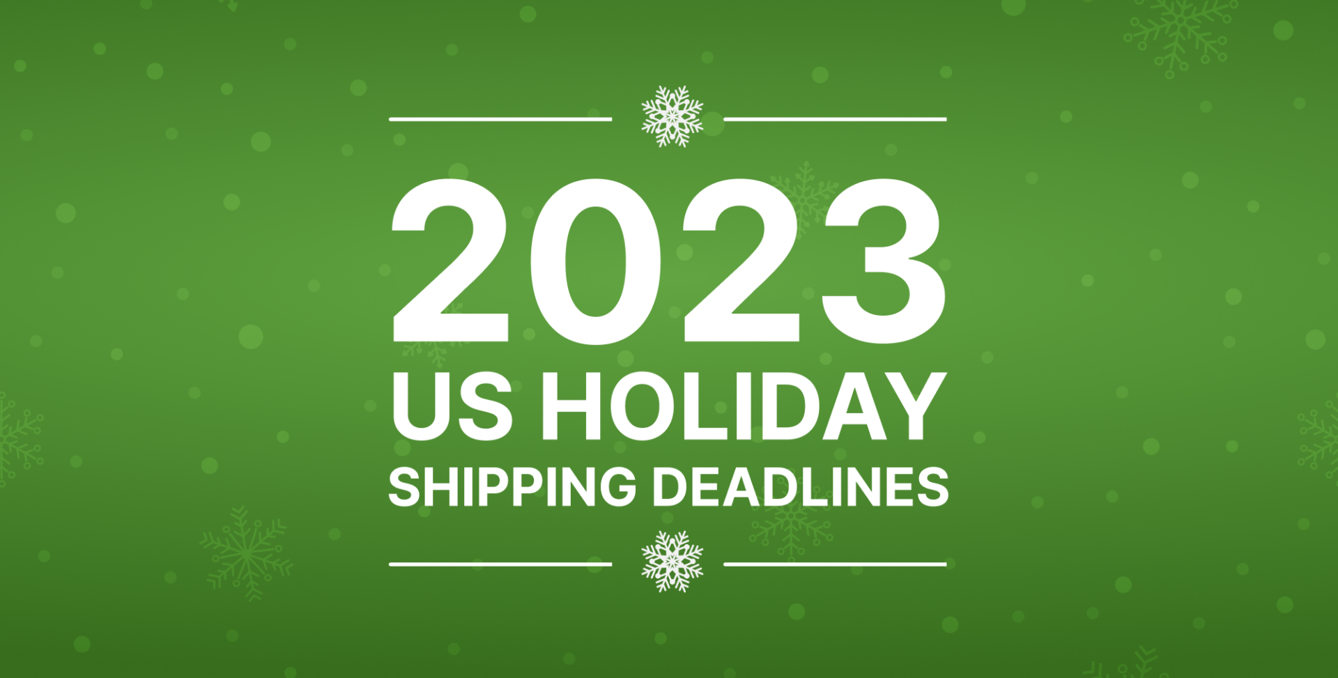 Christmas Mailing Deadlines 2025