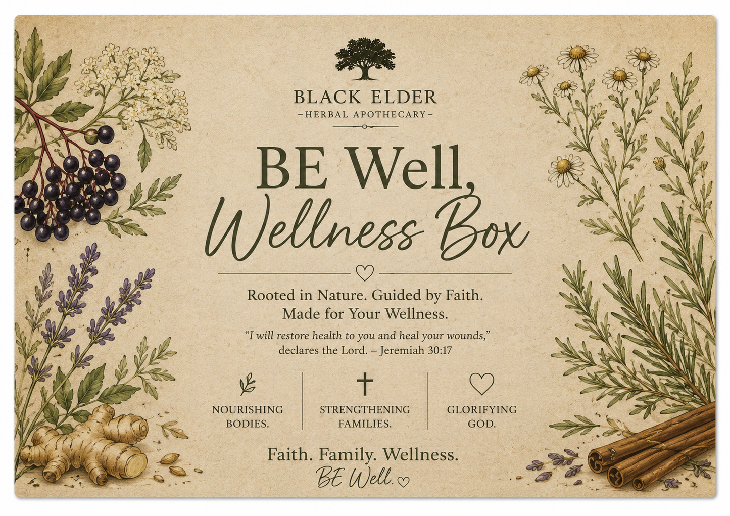 BE Well, Wellness Box