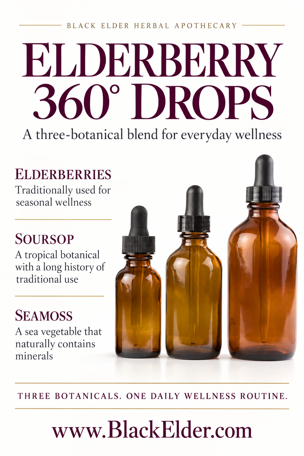 Elderberry 360°+Plus Drops