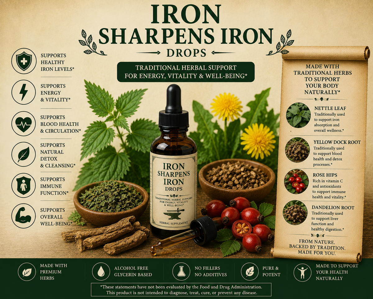 Iron Sharpens Iron Drops