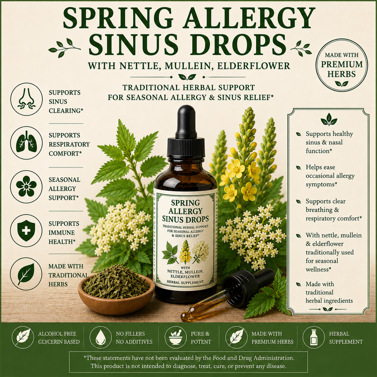 Spring Allergy & Sinus Drops
