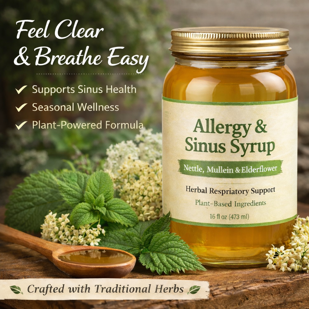 Elderberry Syrup +Plus Allergy & Sinus -BUNDLE-