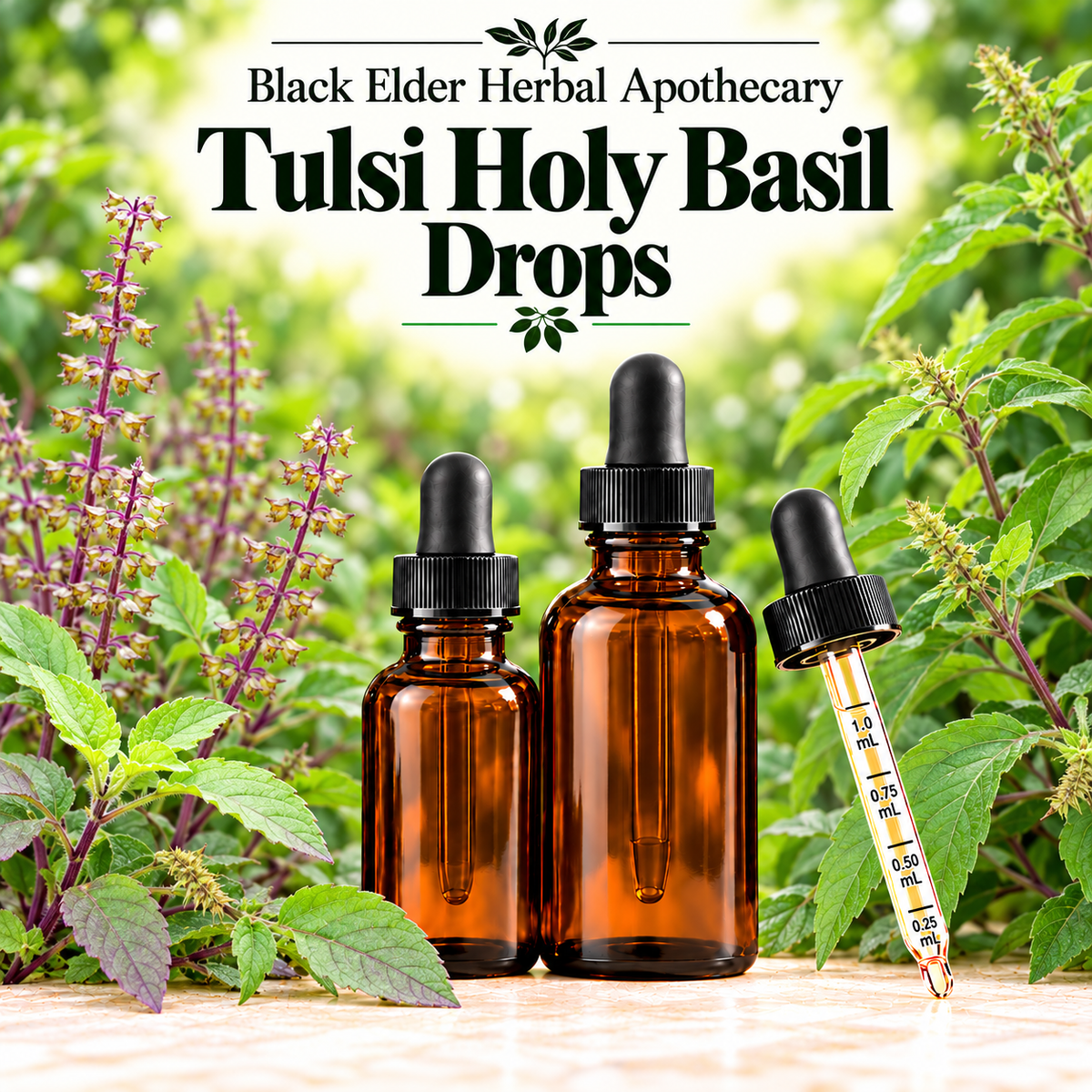 Tulsi Holy Basil Drops