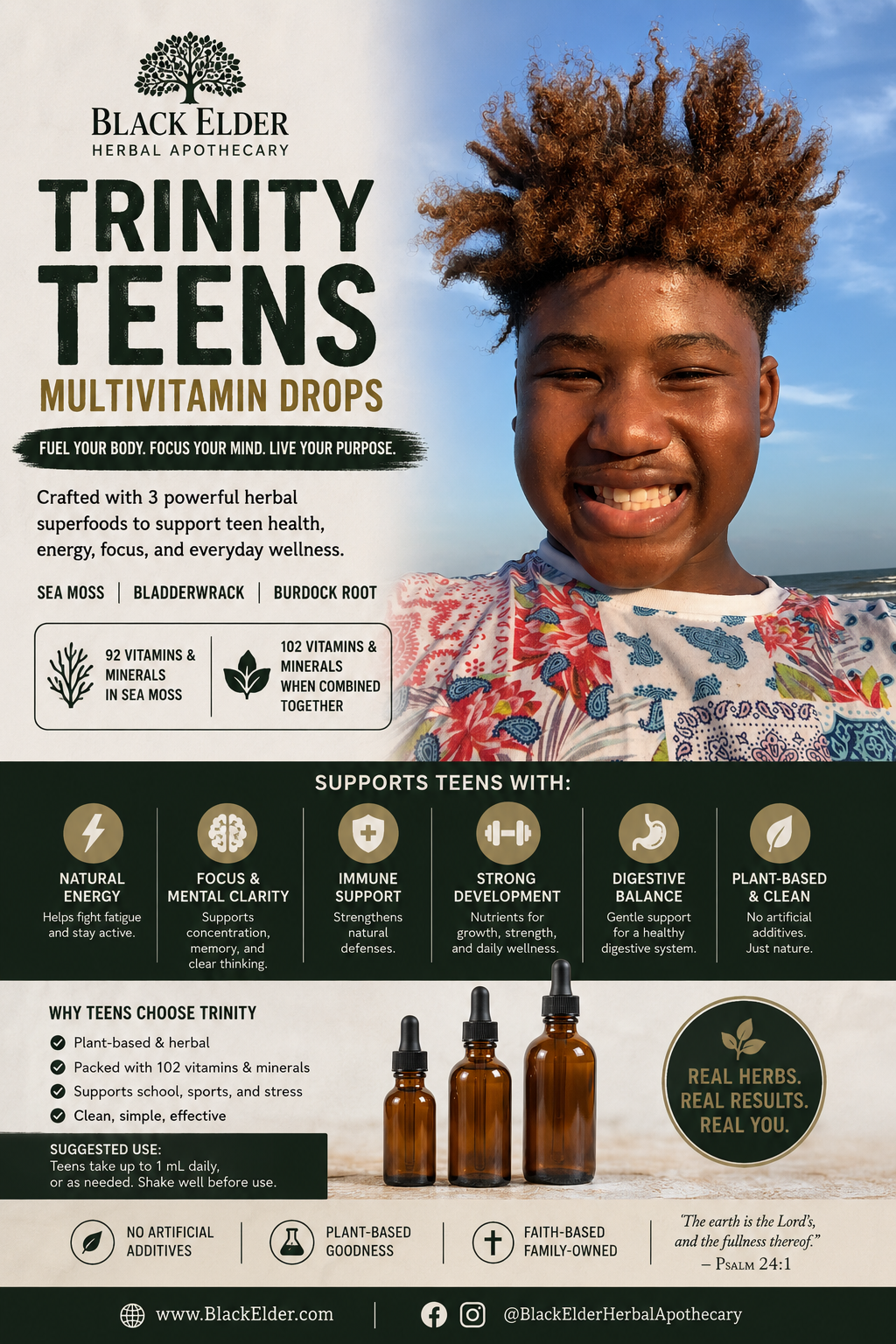 Trinity TEENS Multivitamin Drops