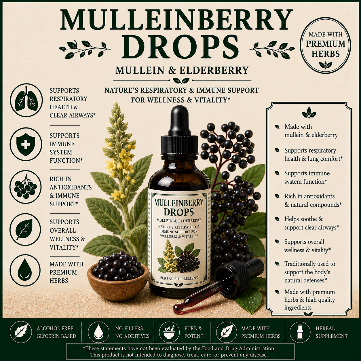 MulleinBerry Drops