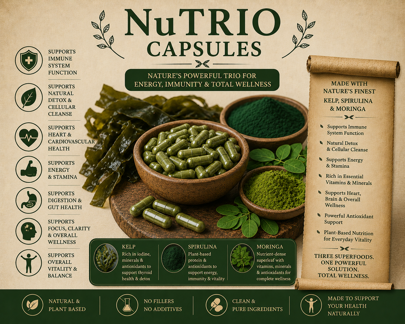 NuTRIO Capsules-Natural Nutrition