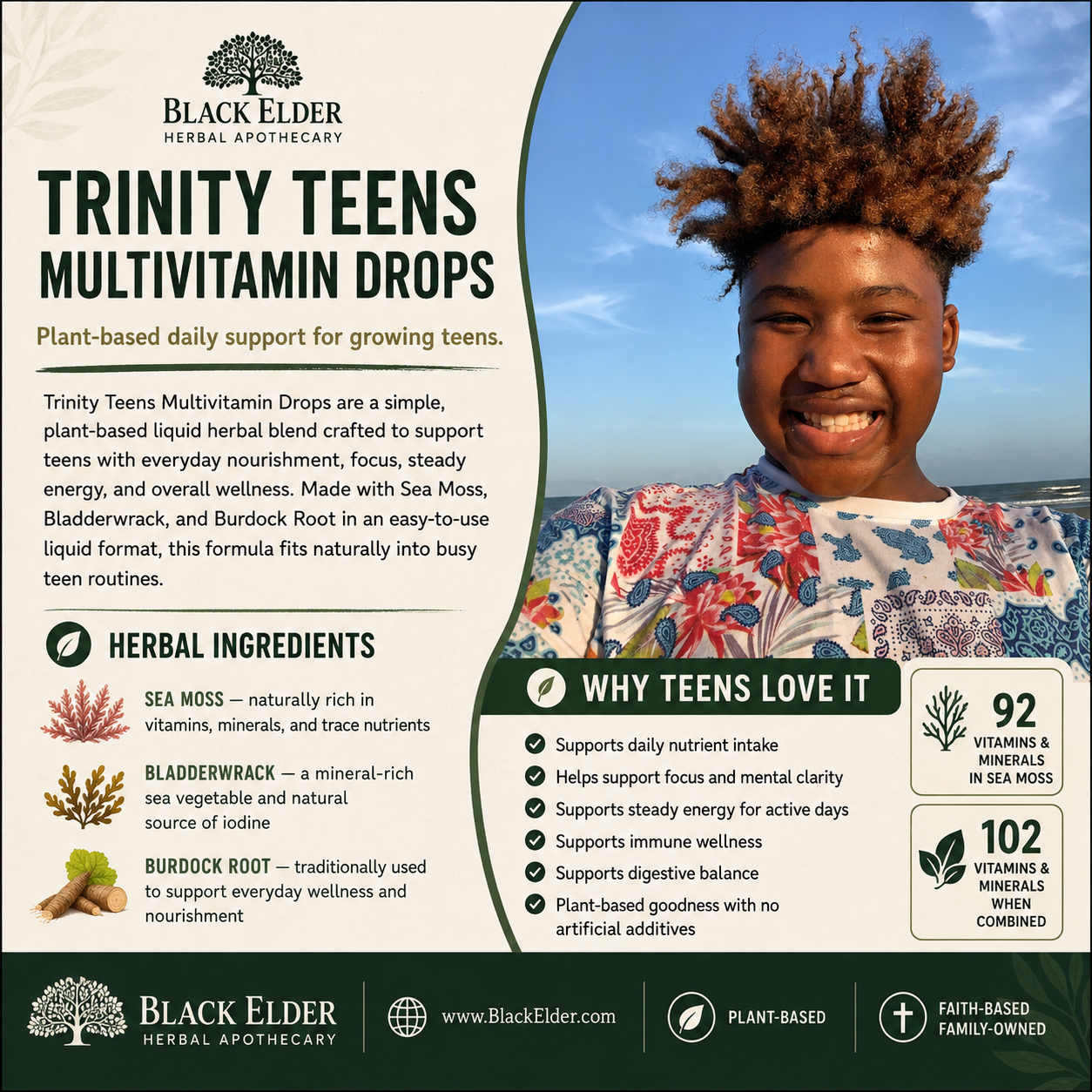 Trinity TEENS Multivitamin Drops