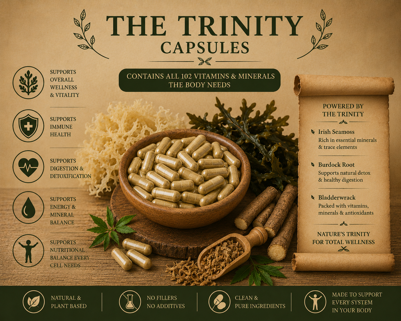 The Trinity: Natures Multivitamin