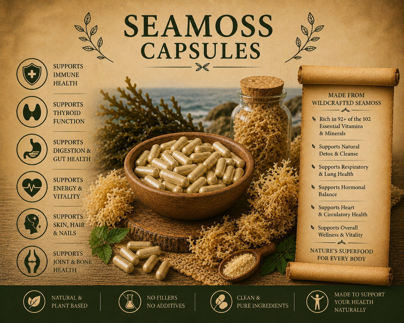Seamoss Capsules