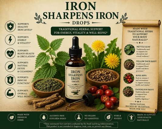 Iron Sharpens Iron Drops