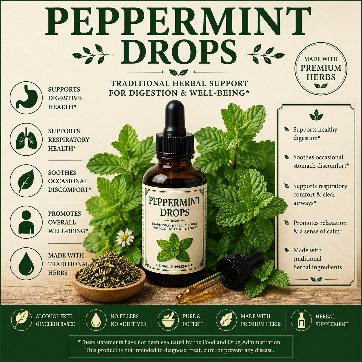 Peppermint Drops-Gastrointestinal