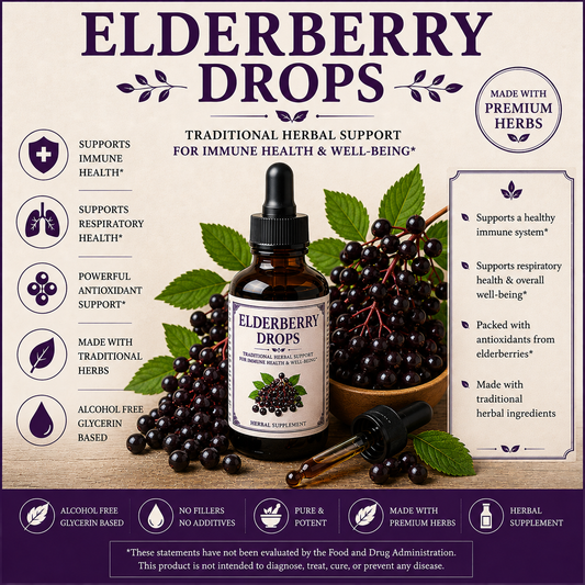 Elderberry Drops-Immunity Support