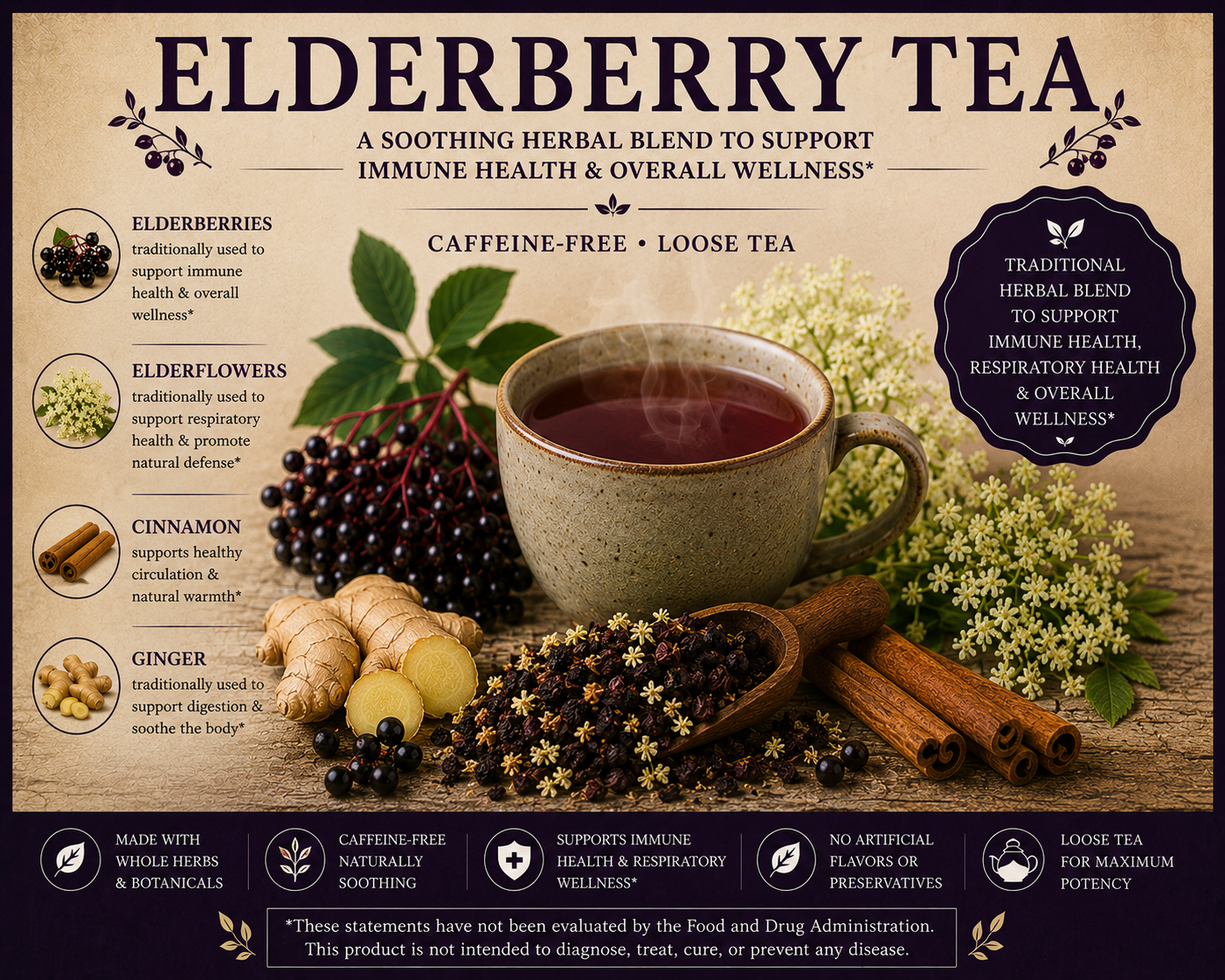 Elderberry Tea