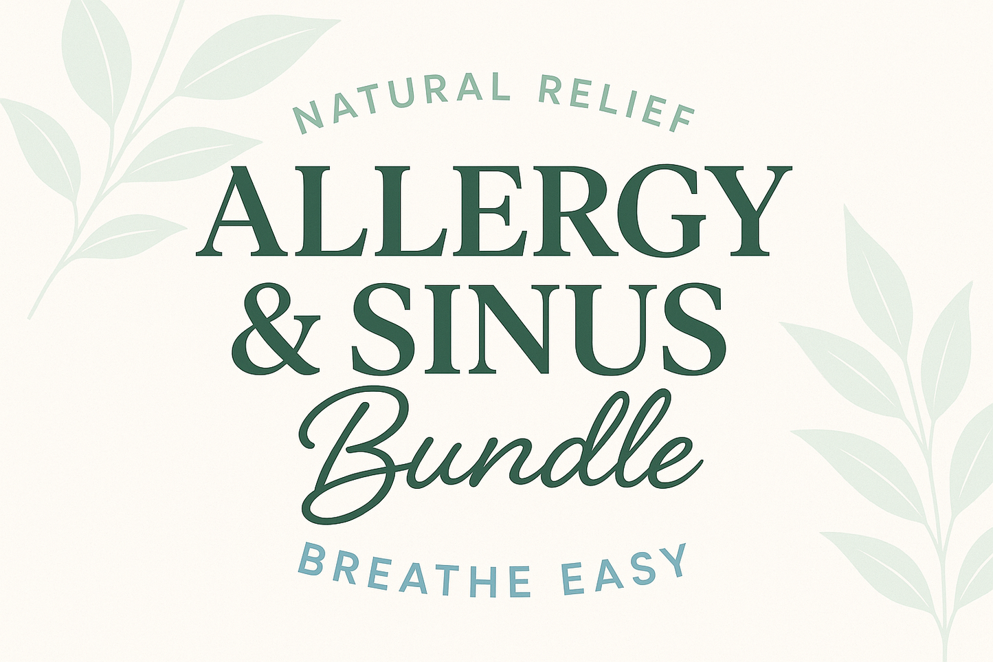 allergy and sinus wording